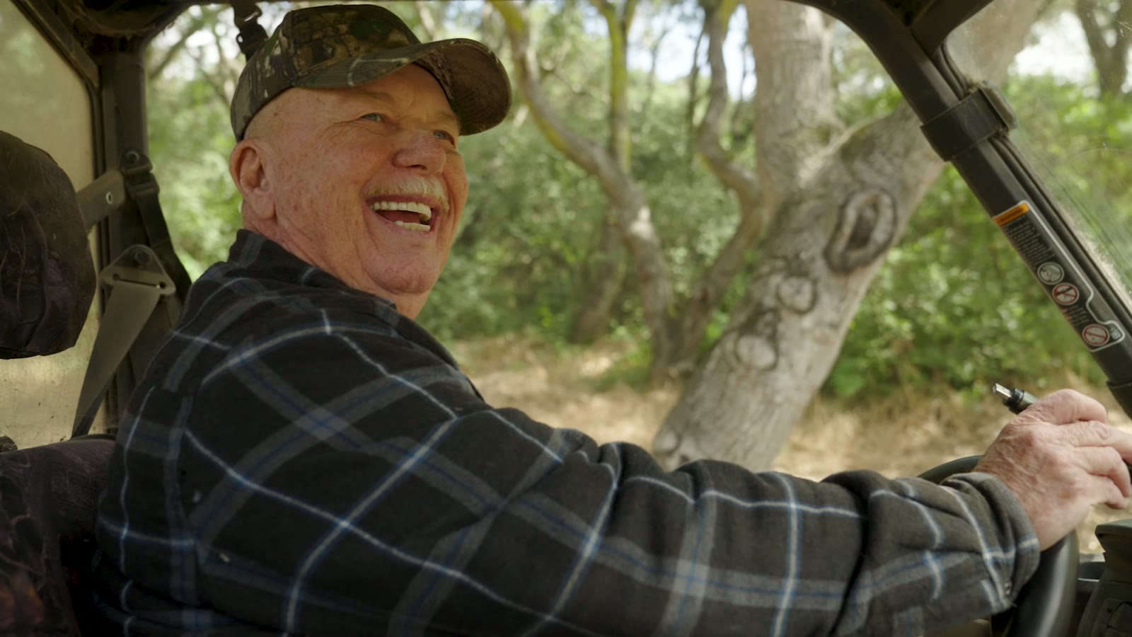 A Tim Rauch DDS implant patient outdoors on the Central Coast after his full-arch case